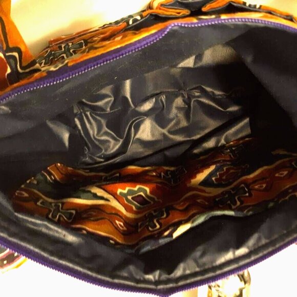 NEW Southwestern Triba Shoulder bag Purse Double handle Satchel Western ethnic - Picture 9 of 9